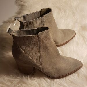 Mark Fisher Alva Bootie Block Chunky Heel Sz 8.5